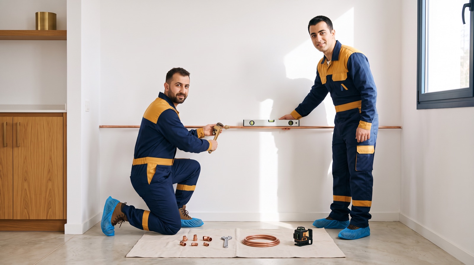 Doğalgaz İç Tesisatı, Atılım Mühendislik saha çalışması